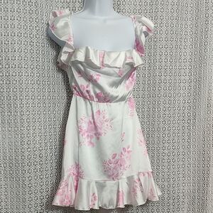 Lucy in the Sky Pink Floral Dress